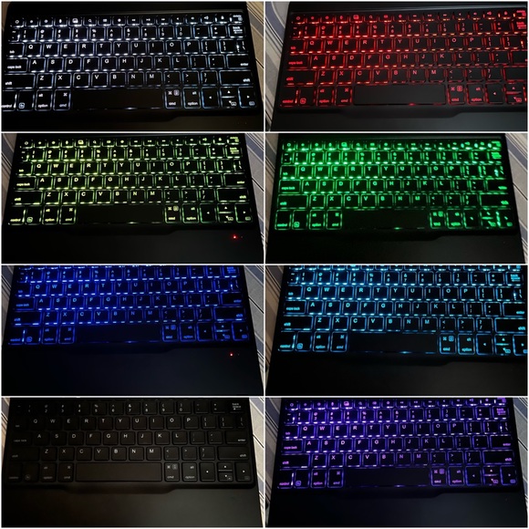 Bluetooth iPad black keyboard case with shortcut keys - Picture 10 of 14